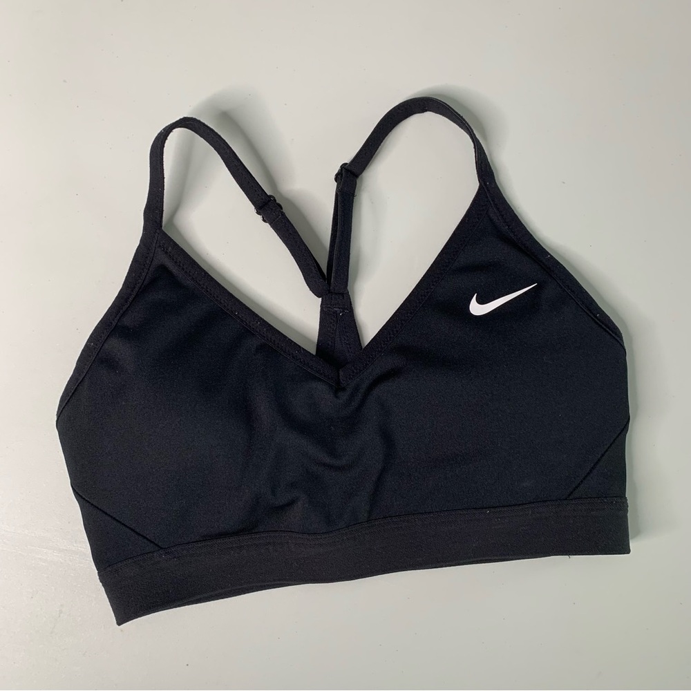 Nike Small Indy Sports Bra Black - Picture 2 of 5
